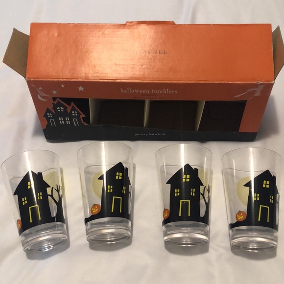 POTTERY BARN KIDS HALLOWEEN TUMBLERS (4) - Picture 2 of 6